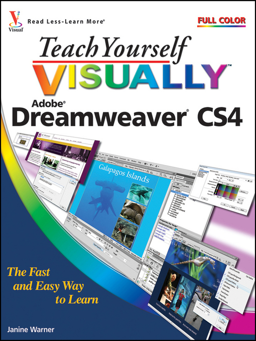 Title details for Teach Yourself VISUALLY Dreamweaver CS4 by Janine Warner - Available